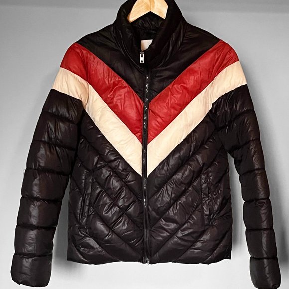 Autumn Jacqueline de Yong Retro Puffer Jacket (Small) - Picture 1 of 4
